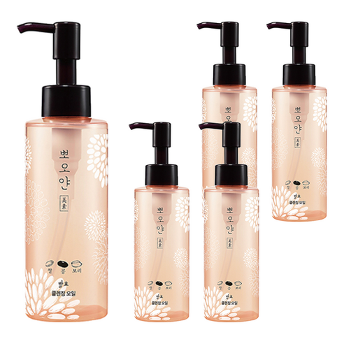 뽀오얀 미소 발효 클렌징 오일, 150ml, 5개