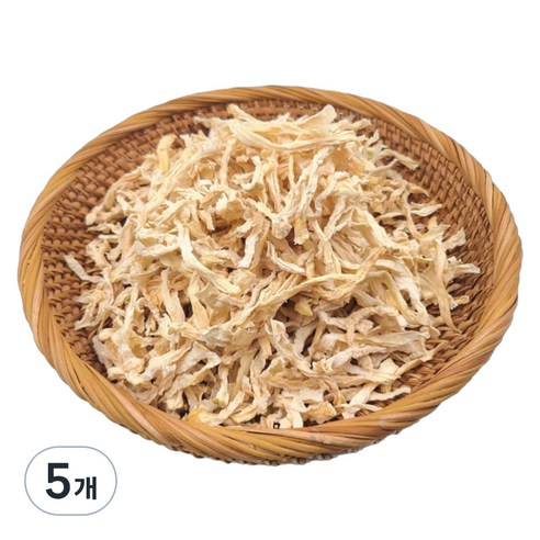 비니플랑센 꼬들꼬들 맛있는 무말랭이, 5개, 500g