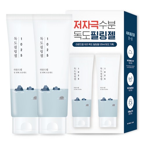 라운드랩 1025 독도 필링젤, 120ml, 2개 120ml × 2개 섬네일