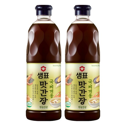 샘표 맛간장 국찌개용, 860ml, 2개