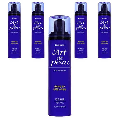 LG생활건강 아르드포 헤어 무스, 150ml, 5개