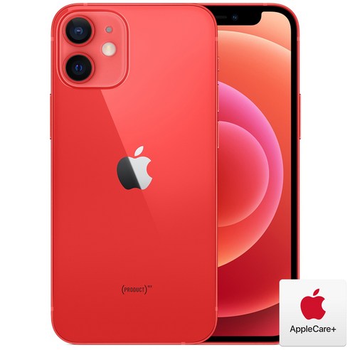 Apple 아이폰 12 Mini, 알뜰폰, Red, AppleCare+포함, 64GB