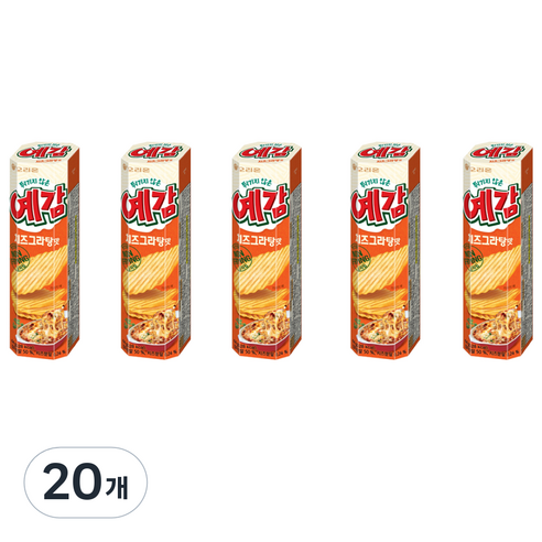 예감 오리온 치즈그라탕, 20개, 64g
