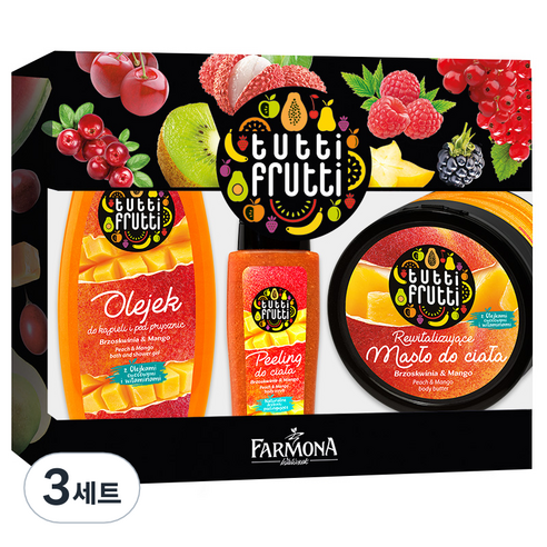 파모나 피치 망고 바디케어 3종 세트, 3세트