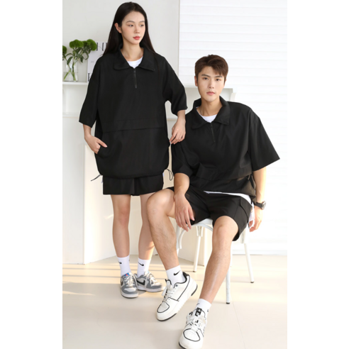 스타일과 쾌적함을 동시에! 텐클로 빅사이즈 바람막이 아노락으로 시원한 여름을!