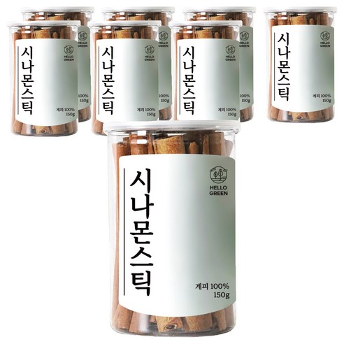 헬로우그린 시나몬스틱, 150g, 8개