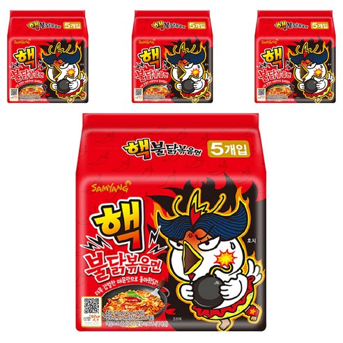 삼양 핵불닭볶음면 140g, 20개