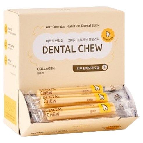 동원아르르 강아지 NEW 덴탈츄 껌 40p, 콜라겐, 560g, 1개