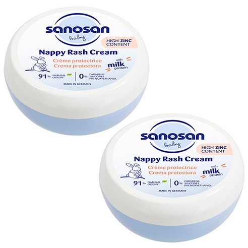 사노산 2.0 베이비 내피 래쉬 크림, 2개, 150ml
