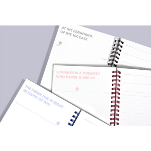 시간을 디자인하고 꿈을 현실로, 모트모트 텐미닛 플래너 100DAYS