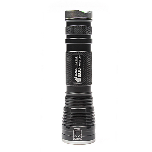 블랙울프 L2 미니줌 손전등 LC-858: 야외 모험을 위한 밝고 내구성 있는 LED 손전등