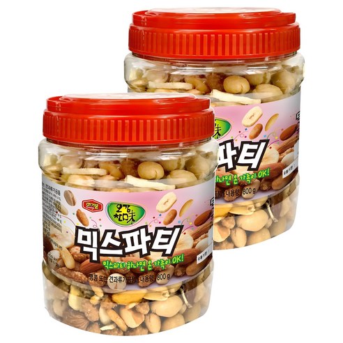 머거본 믹스파티 믹스넛, 800g, 2개