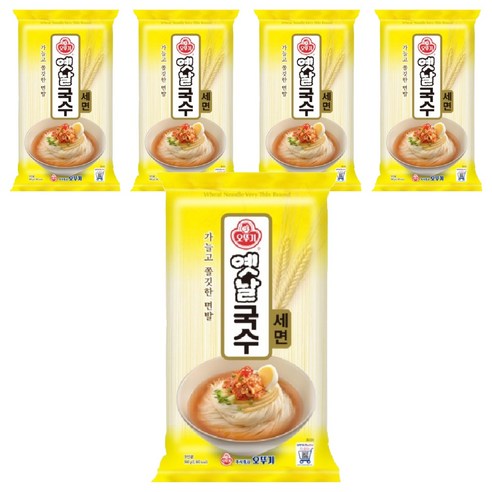 오뚜기옛날 국수 세면, 900g, 5개
