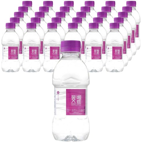 몽베스트 먹는샘물, 330ml, 200개