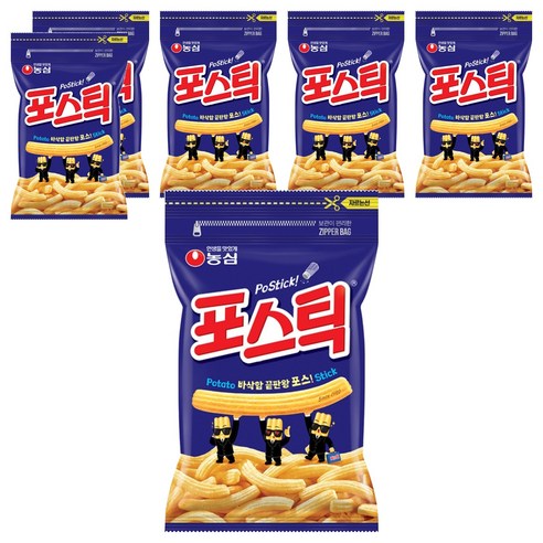 농심 포스틱, 280g, 6개