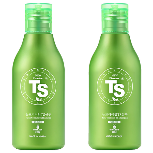 TS 뉴프리미엄 기능성샴푸, 100g, 2개