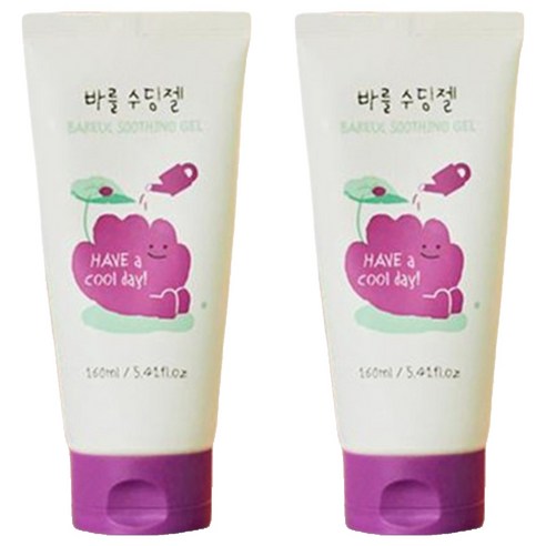 바를 아기 수딩젤, 160ml, 2개