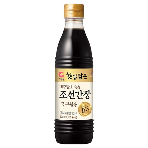 대상 청정원 조선간장, 500ml, 1개