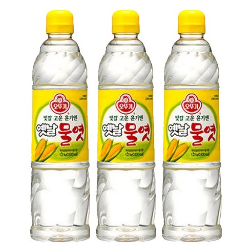 오뚜기 옛날 물엿, 1.2kg, 3개