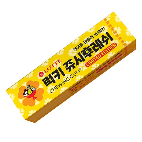 롯데웰푸드 쥬시후레쉬 츄잉껌, 26g, 1개