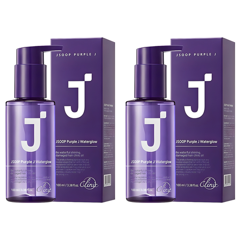 제이숲 퍼플제이 워터글로우 단백질 헤어 에센스, 100ml, 2개