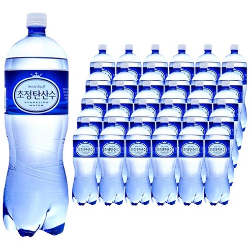 초정탄산수 플레인, 1.5L, 60개