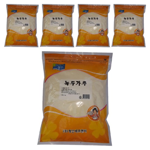 청은 녹두가루, 5개, 1kg