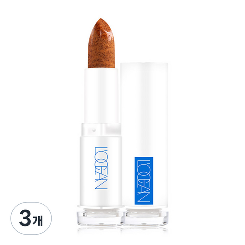 로쎄앙 립스크럽, 블랙슈가오렌지, 3.5g, 3개