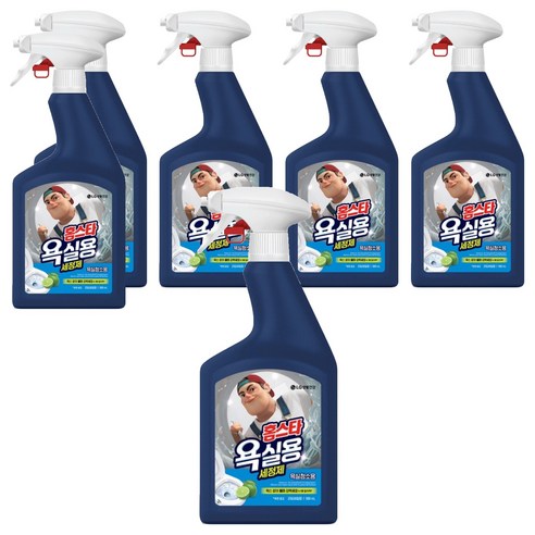 홈스타 욕실용 세정제 라임바질향, 900ml, 6개