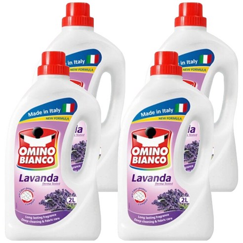 오미노비앙코 네이처프레쉬 라벤더 뉴 액상세제 본품, 2L, 4개