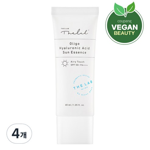 더랩바이블랑두 올리고 히알루론산 선 에센스 SPF50+ PA++++, 4개, 40ml