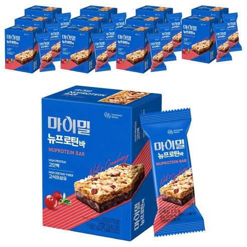 마이밀 뉴프로틴바, 252g, 12개