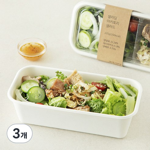 샐러딩 야키토리 샐러드, 225g, 3개