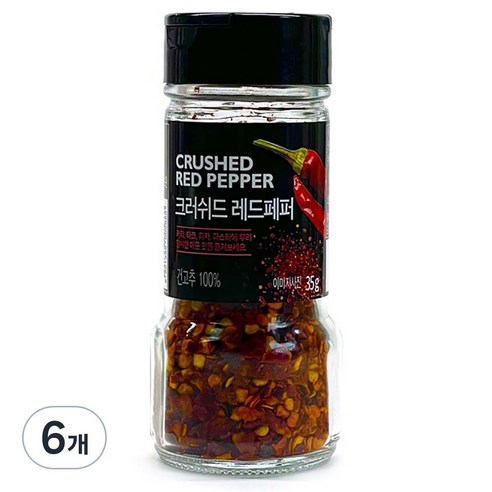 성진 크러쉬드 레드페퍼, 35g, 6개