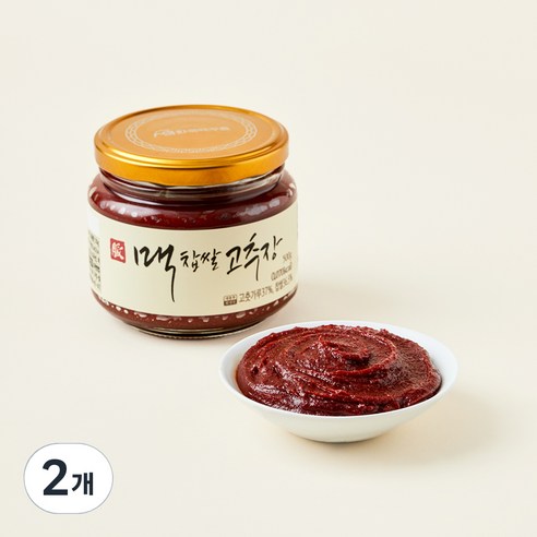 한국맥꾸룸 맥 찹쌀 고추장, 500g, 2개