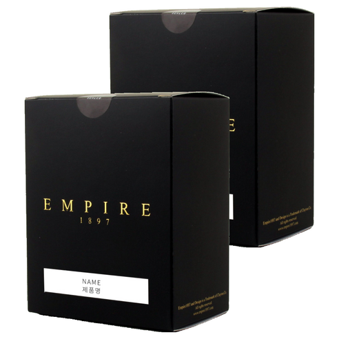 Empire1897 페퍼민트 블랙박스, 1g, 15개입, 2개