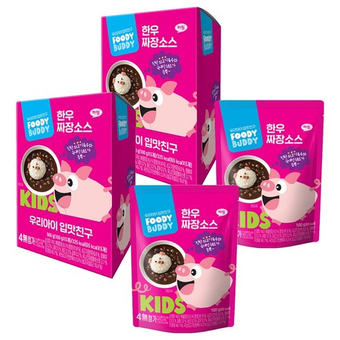 푸디버디 한우 소스, 100g, 10개, 한우짜장맛
