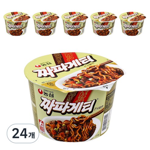 농심 짜파게티 큰사발면, 24개