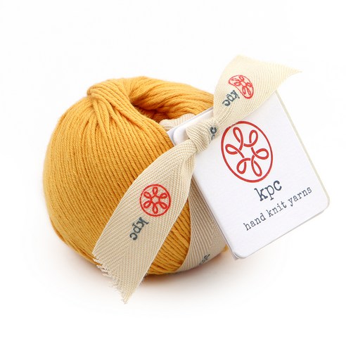 kpc yarn 가쉽 DK 면 뜨개실 50g, 비하이브, 113m