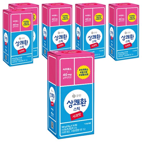 상쾌환 스틱 사과맛, 18g, 60개