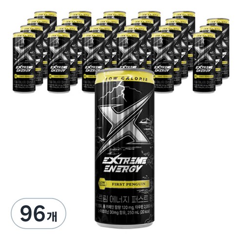 익스트림 에너지 퍼스트 펭귄, 250ml, 96개