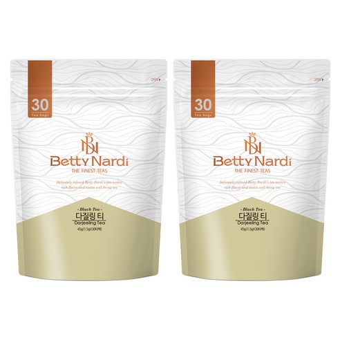 베티나르디 다즐링 홍차리필, 1.5g, 30개입, 2개, 1.5g