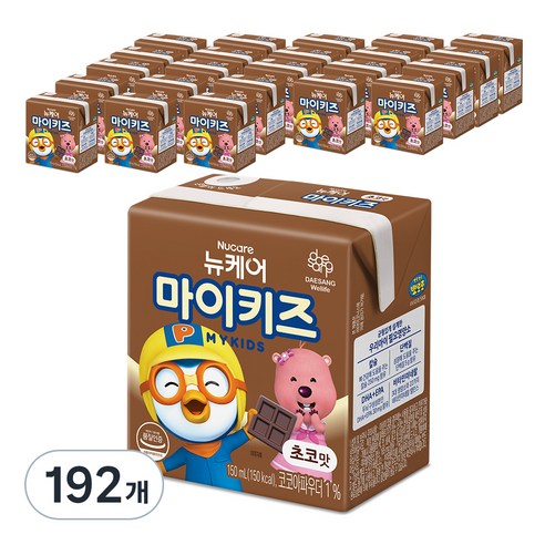 마이키즈 초코맛, 150ml, 192개
