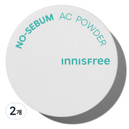 이니스프리 노세범 AC 파우더 5g, 2개