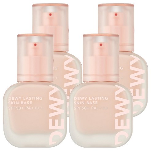 fmgt 듀이래스팅 스킨 베이스 35ml, 01 글로우, 4개