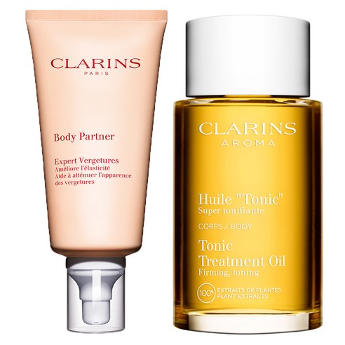 클라랑스 바디 파트너와 토닉 바디 오일로 완벽한 바디 케어 클라랑스튼살크림