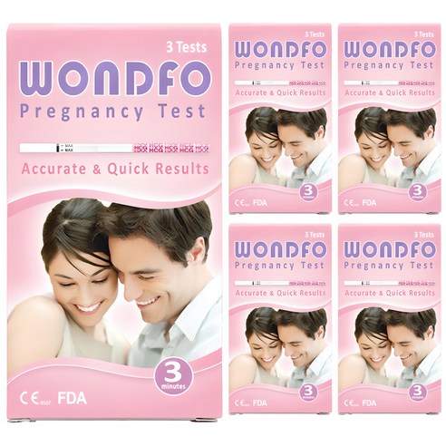 원포 임신테스트기 W1-S, 3개입, 5개
