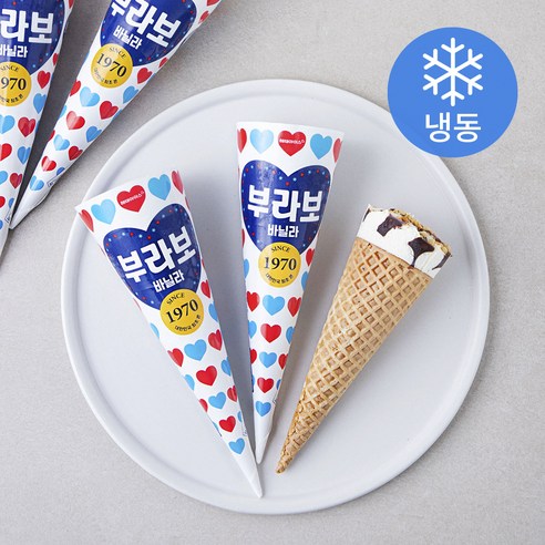 해태제과 부라보 바닐라 (냉동) - 막대/콘류 | 쿠팡