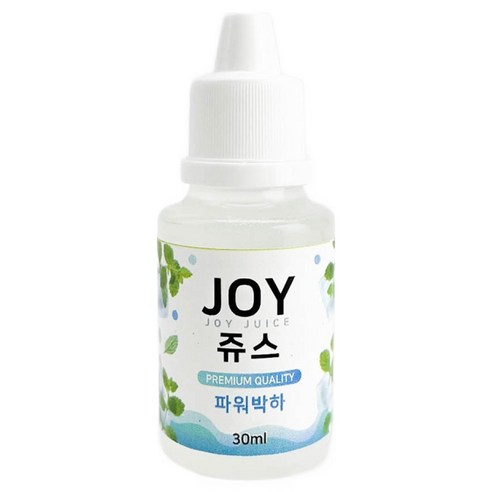 아로마조이 조이쥬스 슬라임 향료 30ml, 1개, 파워박하