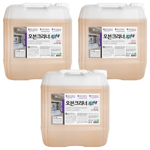 코코즈 오븐크리너 EX-1, 18.75L, 3개